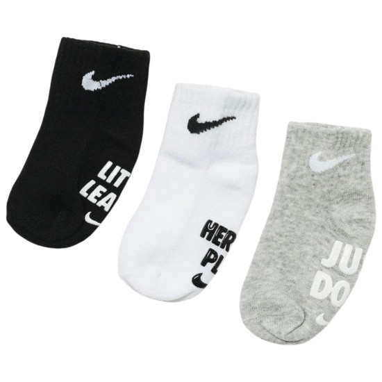 Nike Βρεφικές κάλτσες Verbiage Gripper Socks 3 pairs